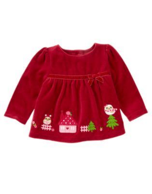 BLUSA EM PLUSH GYMBOREE